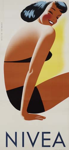 Nivea, woman in bathing suit