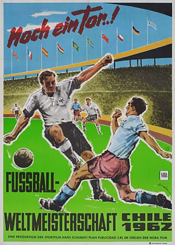 Noch ein tor, Fussbal, Weltmeisterschaft Chile 1962, soccer