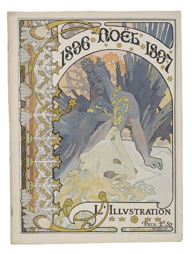 L’Illustration, woman in blue