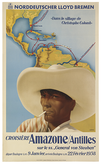 Croisiere Amazone Antilles, routes