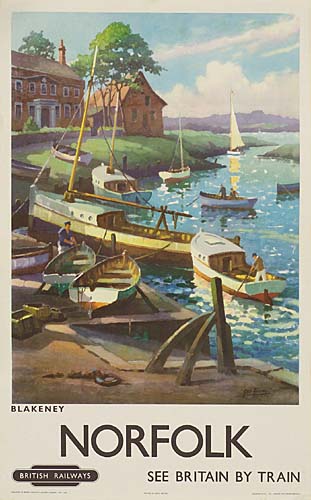 Norfolk, See Britain by Train, ships