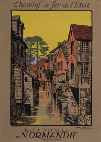 La Vielle Normandie, Chemins de Fer de l’Etat, brick houses