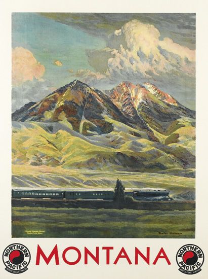 Montana, Northern Pacific, mountains
