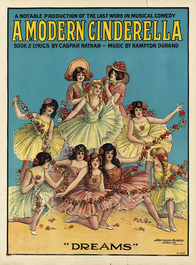A Modern Cinderella, women dancers