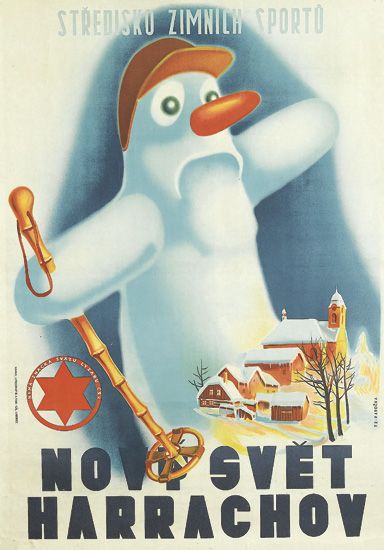 Novy Svet Harrachov, snowman