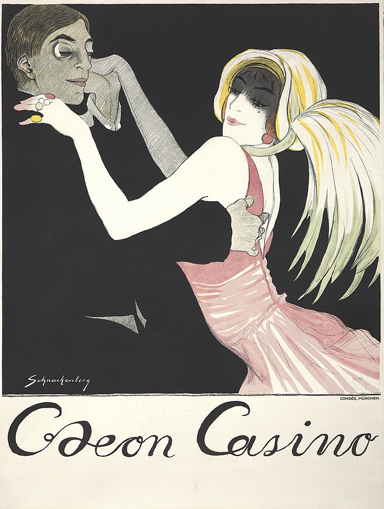 Odeon Casino, couple dancing