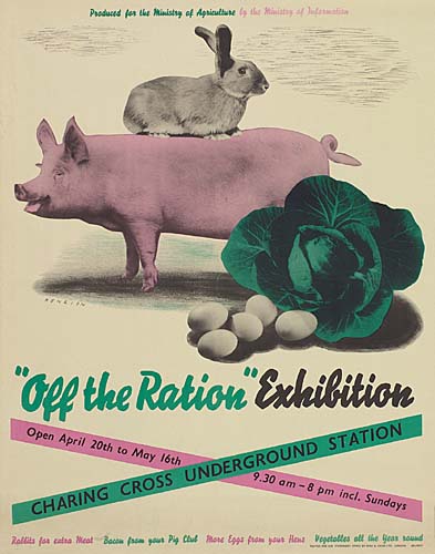 Off the Ration Exhibition, farm animals