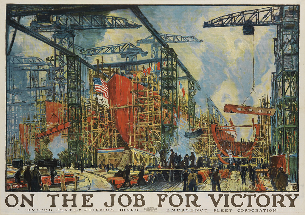 On the Job for Victory, United States Shipping Board, ship repair