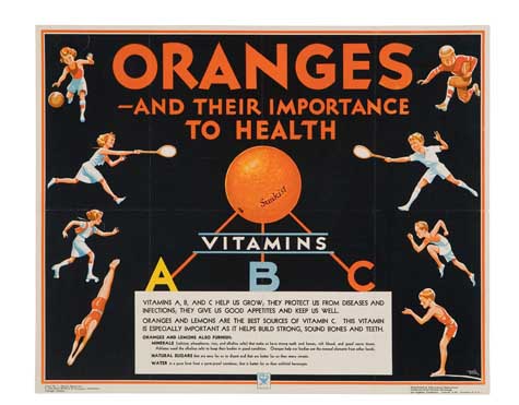 Oranges and their importance to Health, children play sports