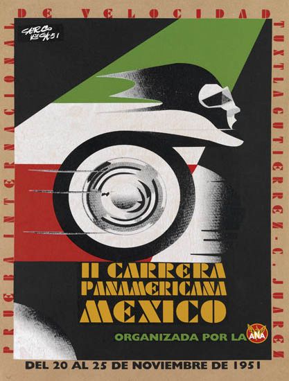 II Carrera Panamericana Mexico, racing car