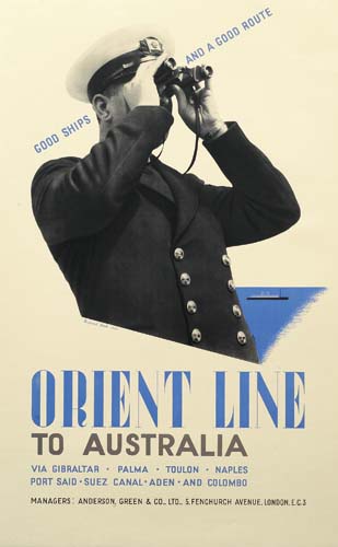 Orient Line to Australia, captain