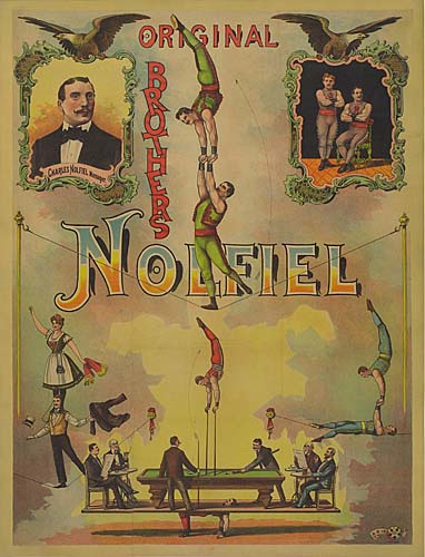 Original Brothers Nolfiel, acrobats
