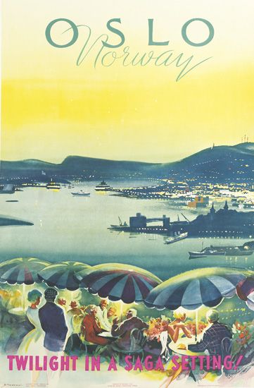 Oslo, Norway, crowd watching the ships