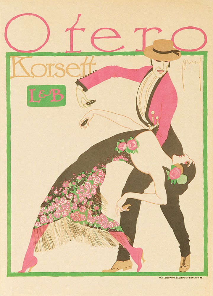 Otero Korsett, couple dancing