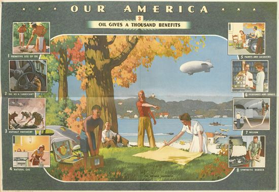 Our America, Oil Gives a Thousand Benefits, fall picnic