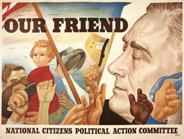 Our Friend, National Citizens Political Action Committee, FDR, children