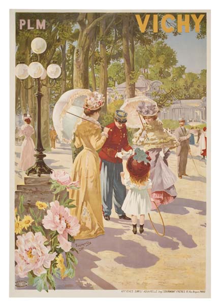 PLM Vichy, women and child
