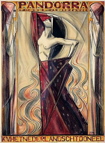 Pandorra, topless woman