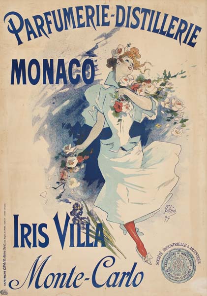 Parfumerie Distillerie Monaco, Iris Villa, woman in white