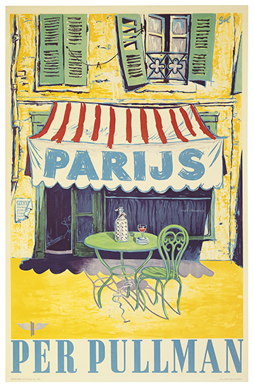 Parijs Per Pullman, cafe