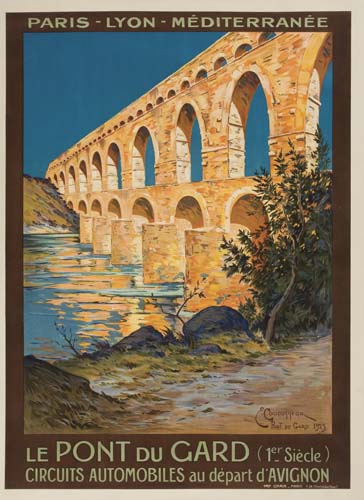 Le Pont du Gard, arched bridge
