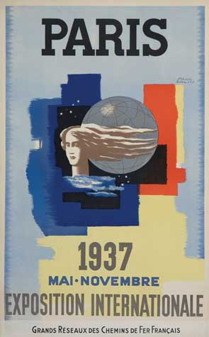 Paris, 1937, Mai-Novembre, Exposition Internationale, globe