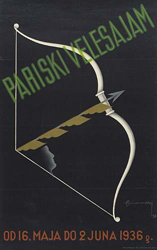 Pariski Velesajam, bow and arrow