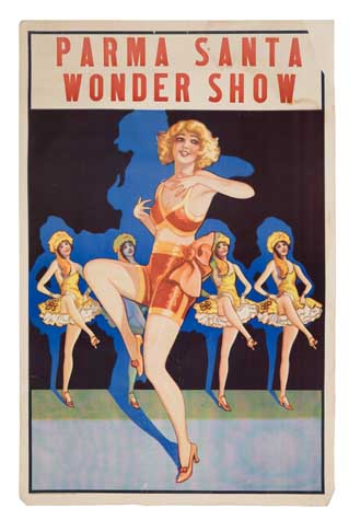 Parma Santa Wonder Show, dancing girls