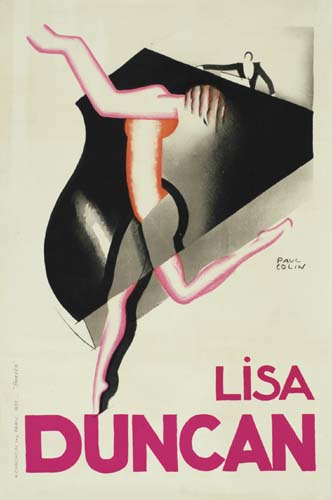 Lisa Duncan, pink and black poster