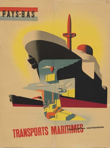 Transports Maritimes, Pays Bas, black ship