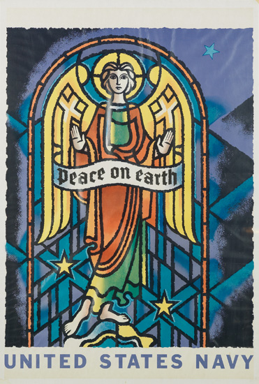 United States Navy, Peace on Earth, Stained glass