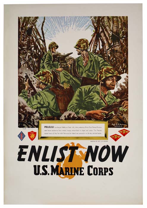 Enlist Now, U.S. Marine Corps, soldiers