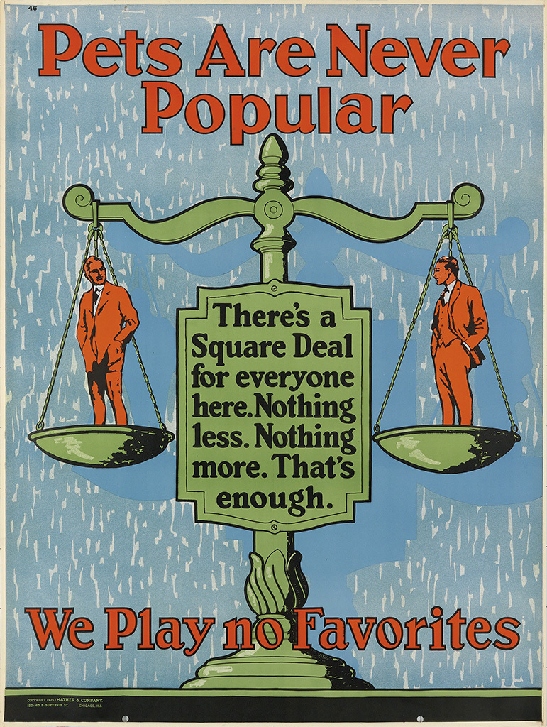 Pets are Never Popular, We Play no Favorites, scale