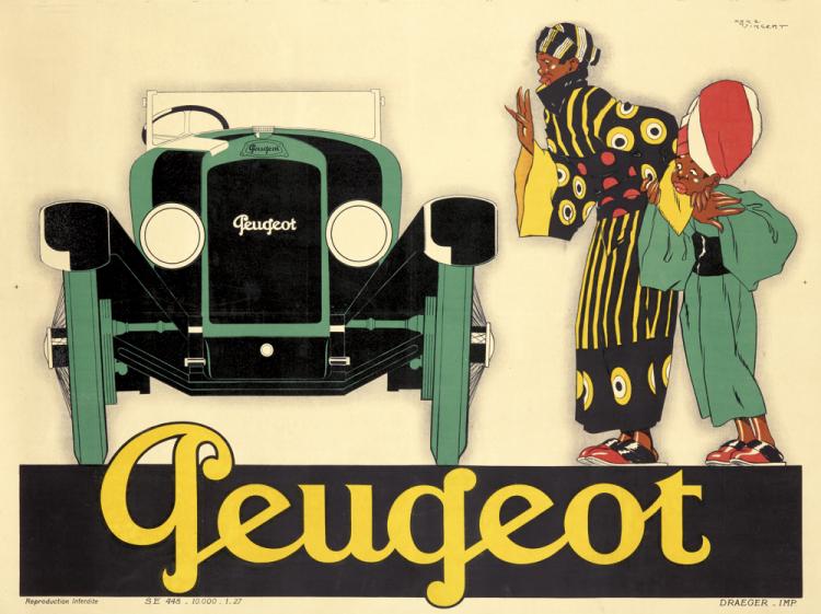 Peugeot, green car