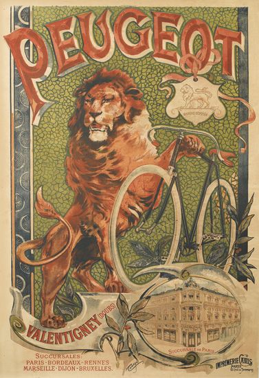 Peugeot Valentigney Doubs, lion