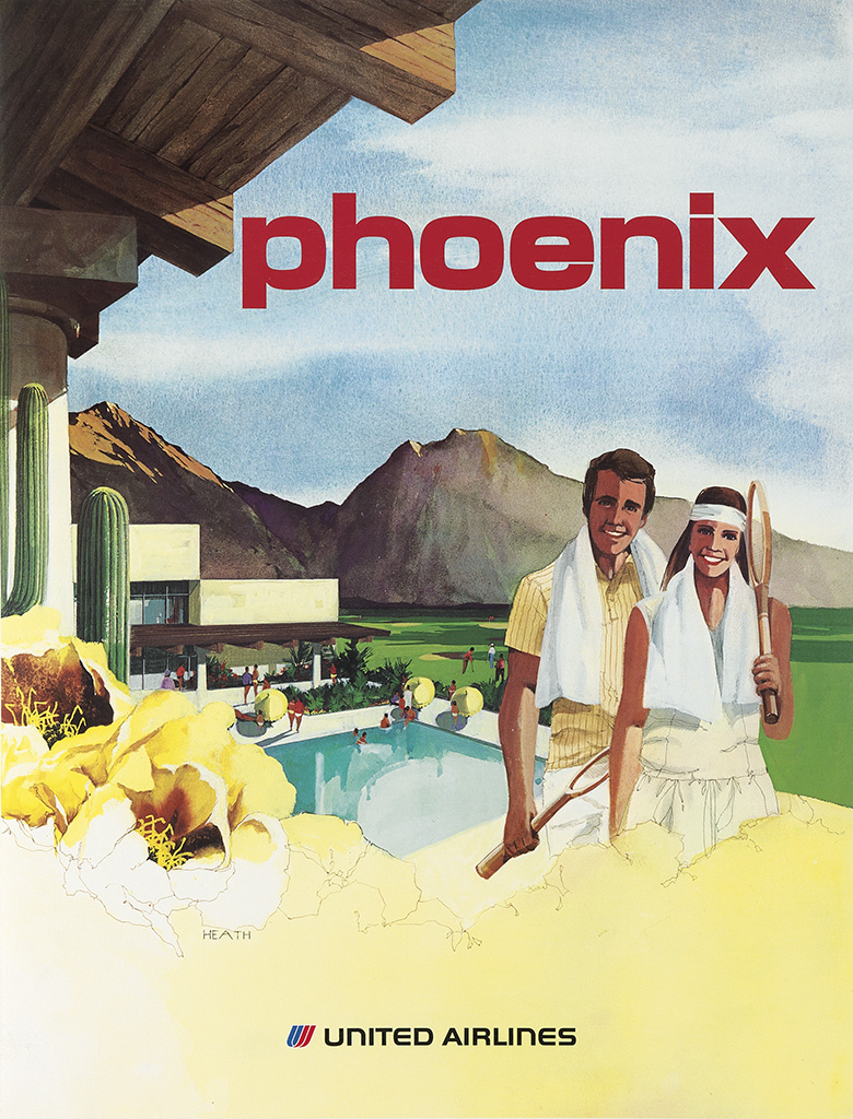 Phoenix United Air Lines, tennis players