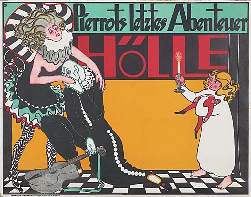 Pierrots letztes abenteuer, little girl holds candle