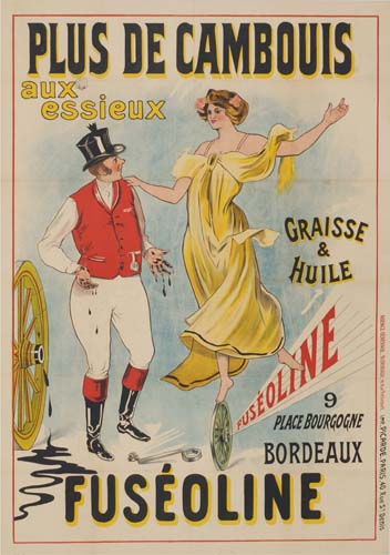 Plus de Cambouis Fuseolie, woman in yellow