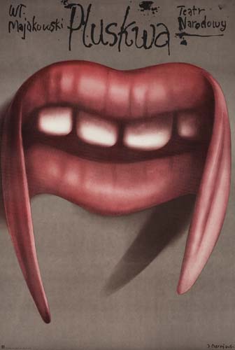 Pluskwa Teatr Narodowy, lips and teeth