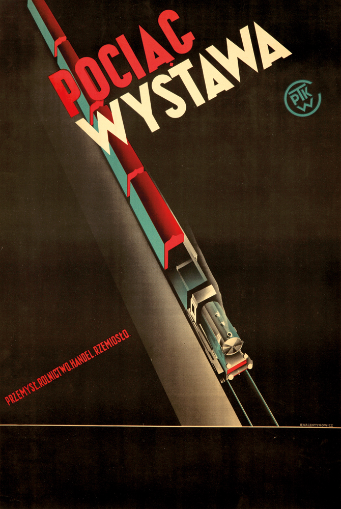 Pociag Wystawa, train
