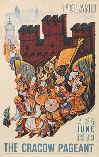 Poland, The Cracow Pageant, stone castle