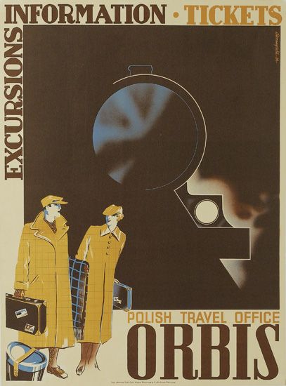 Excursions Information Tickets, Polish Travel Office Orbis, train