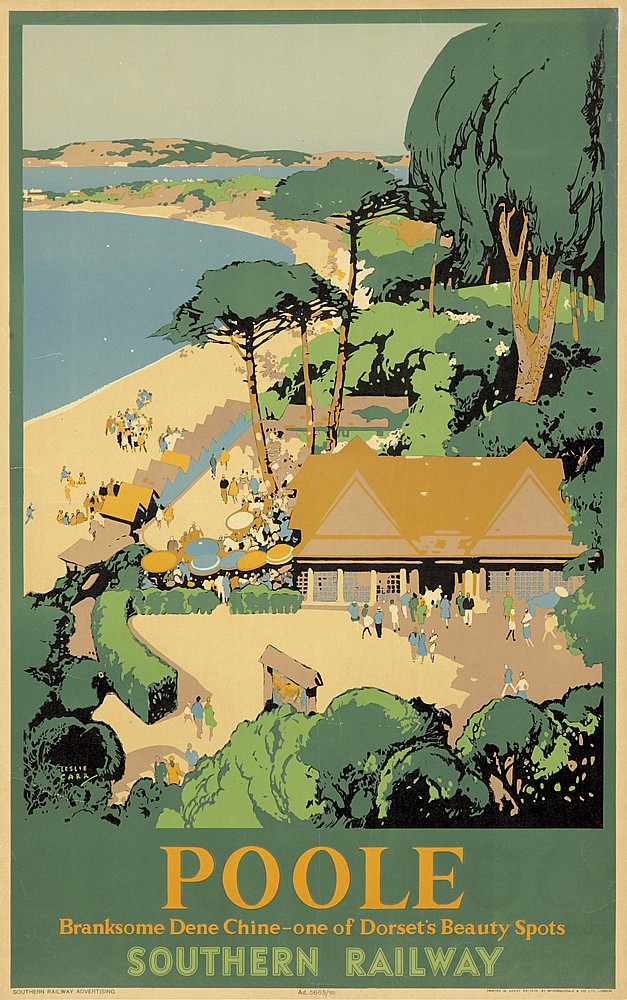 Poole Southern Railway, beach