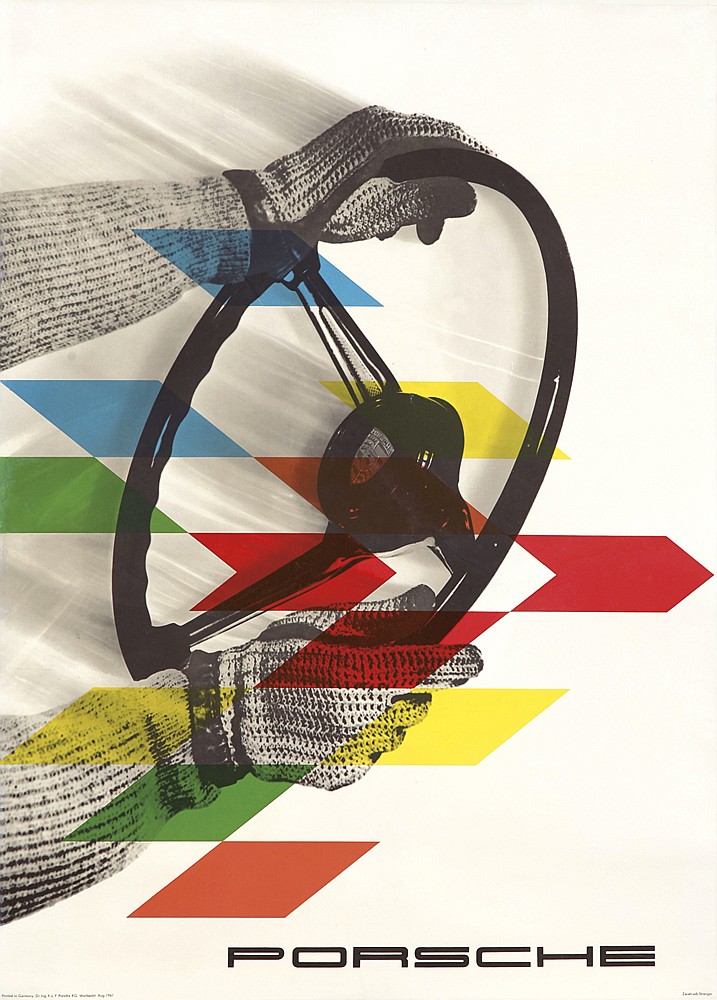 Porsche, steering wheel