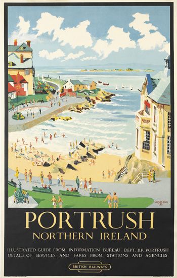 Portrush Northern Ireland, beach