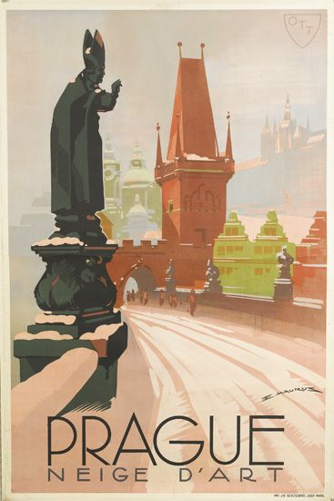 Prague Neige D’Art, road