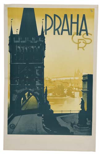 Praha CRS, yellow poster