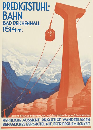 Predigtstuhl Bahn, red tower