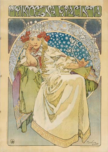 Princeszna Hyacinta, Woman with a white dress