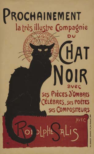 Prochainement la tres illustre Compagnie du Chat Noir, black cat